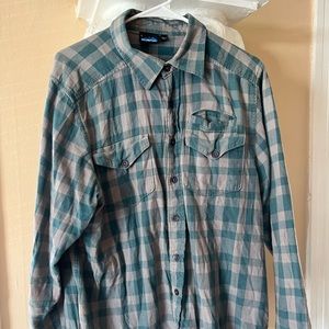 Mens Kavu Flannel Button up